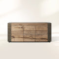 Telluride TV-Schrank aus mexikanischer Eiche, Medienkonsole, Sideboard, TV-Aufbewahrungseinheit aus Holz 
