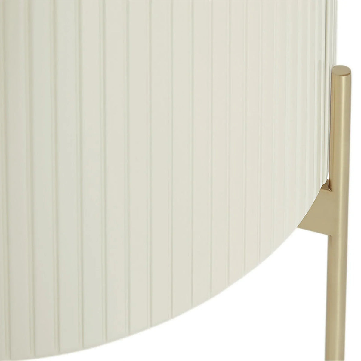 Table de chevet Panoso en bois avec base en acier doré, table de nuit de luxe