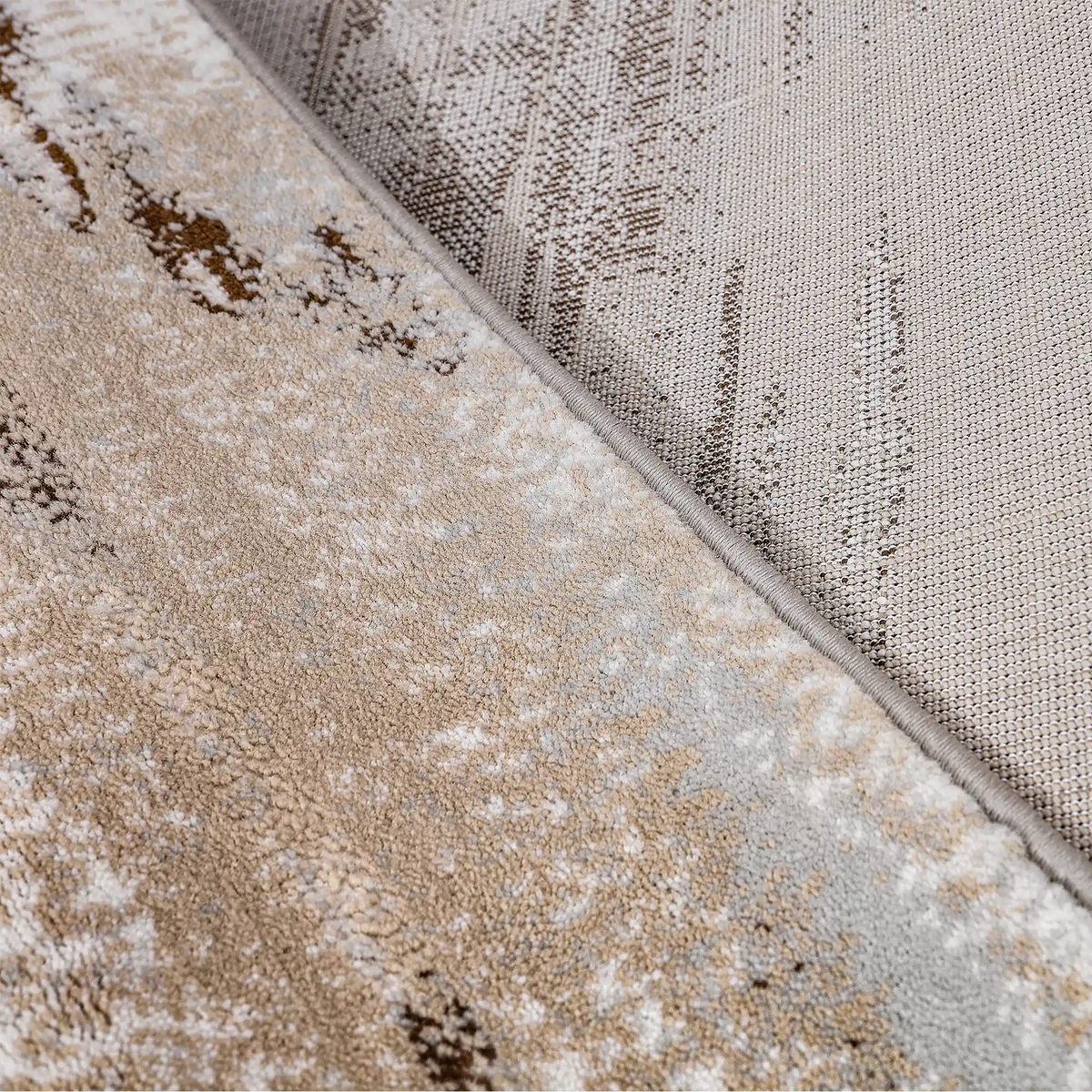 Puxina Vertical Drift Modern Living Area Rug with Vertical Blending & Mottled Urban Texture Carpet