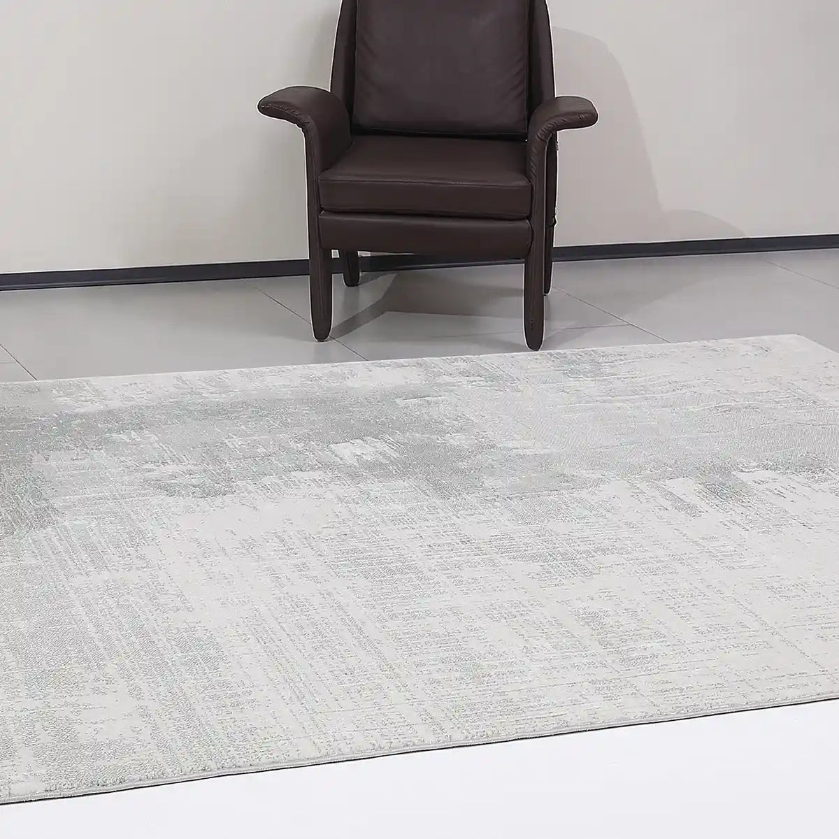 Shanluan Soft Drifted Landscape Neutral Area Rug with Minimalist & Tranquil Style Carpet Soft Drifted Mist Style