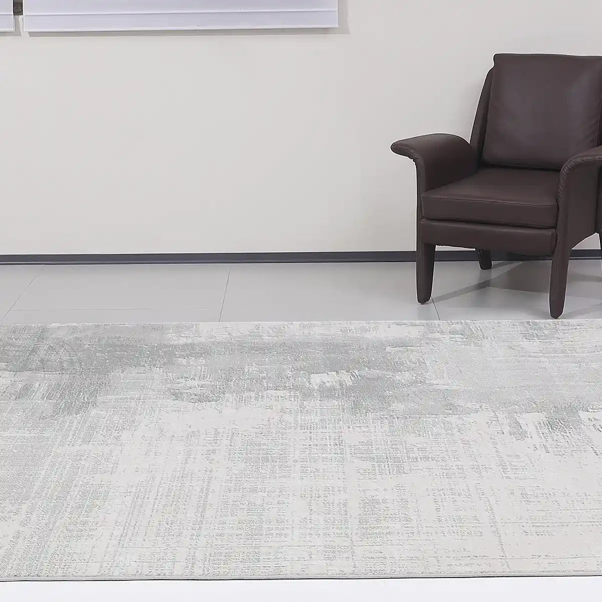 Shanluan Soft Drifted Landscape Neutral Area Rug with Minimalist & Tranquil Style Carpet Soft Drifted Mist Style