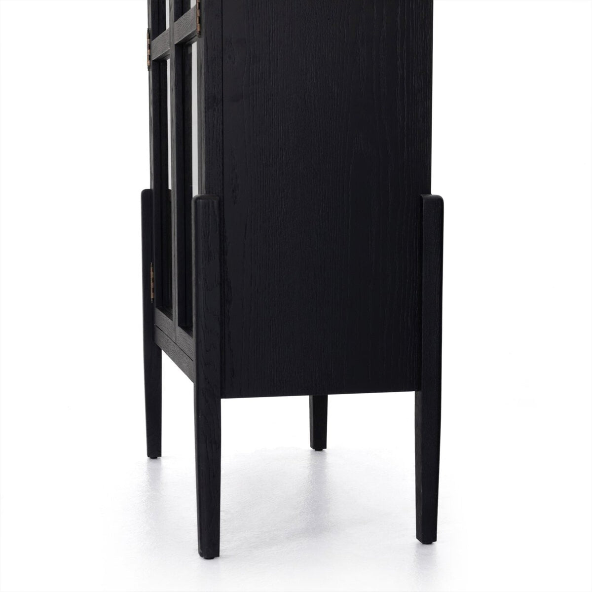 Hattie Open Bookcase Glass Door Tall Display Cabinets Wood File Cabinets Dining Sideboards