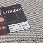 Xiangshe Strukturierte Gitter Modern Teppich Künstlerisch & Retro Minimalistisch & Rational Stil Teppich