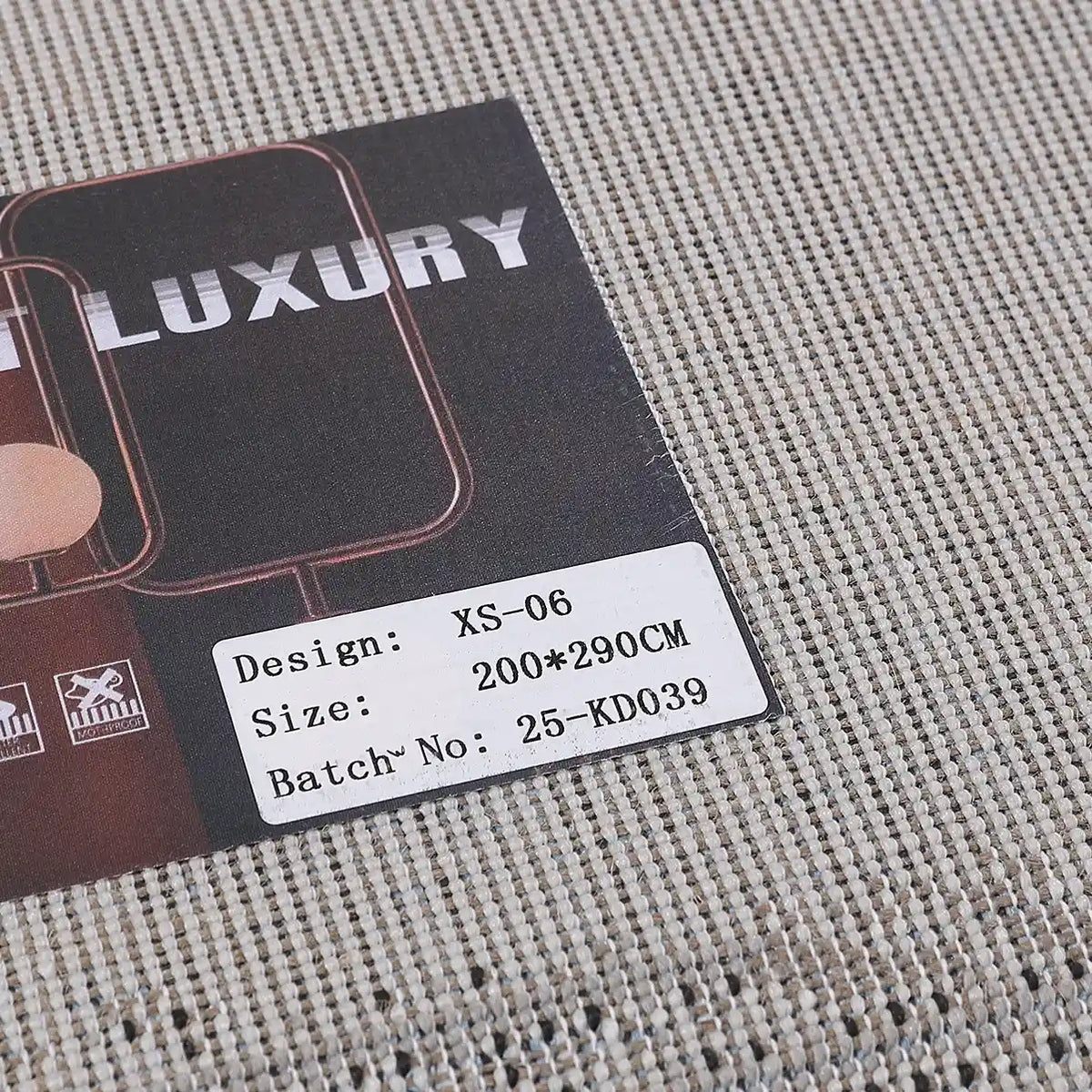 Xiangshe Strukturierte Gitter Modern Teppich Künstlerisch & Retro Minimalistisch & Rational Stil Teppich