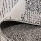 Xiangshe Strukturierte Gitter Modern Teppich Künstlerisch & Retro Minimalistisch & Rational Stil Teppich
