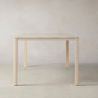 Ford Ash Wood Rectangle Dining Table Modern Rural Parsons Style