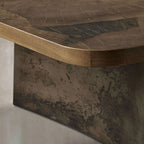 Pola Wood Coffee Table Wabi-Sabi Philosophy Living Room Center Tea Table with Ash Wood