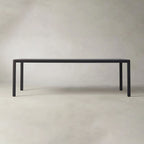 Ford Ash Wood Rectangle Dining Table Modern Rural Parsons Style