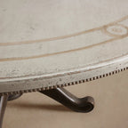 Girardi Margherita Bell'Arte Runder Esstisch aus Holz, Antik, Vintage, Gebrauchtmöbel