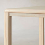 Ford Ash Wood Rectangle Dining Table Modern Rural Parsons Style