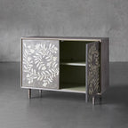 Divya Bone Inlay Buffet Sideboard Wood Entrance Storage Cabinet Luxury Living TV Cabinet