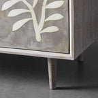 Divya Bone Inlay Buffet Sideboard Wood Entrance Storage Cabinet Luxury Living TV Cabinet