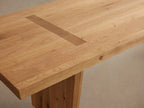 Panta Rectangle Dining Table with Romanian Oak Wood