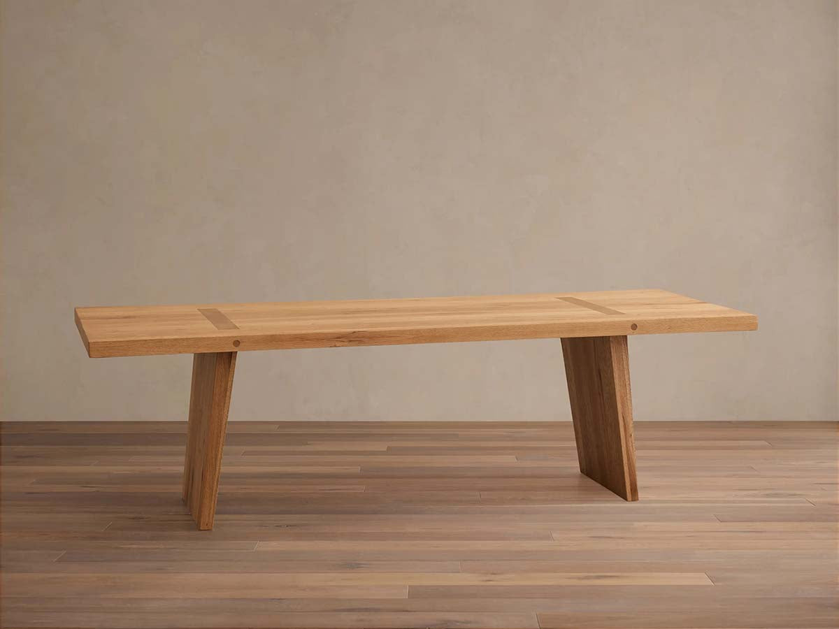 Panta Rectangle Dining Table with Romanian Oak Wood