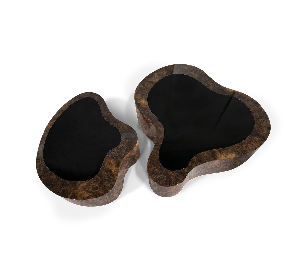 Luxury Hammered Brass Coffee Table with Wave Sculptural Design & Artisan Craftsmanship Center Tea Table