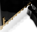 Luxury Symphony Watch Winder Safe with Gold-Plated Brass Pipes & High-Security Storage System