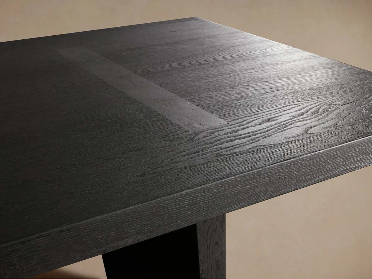 Panta Rectangle Dining Table with Romanian Oak Wood