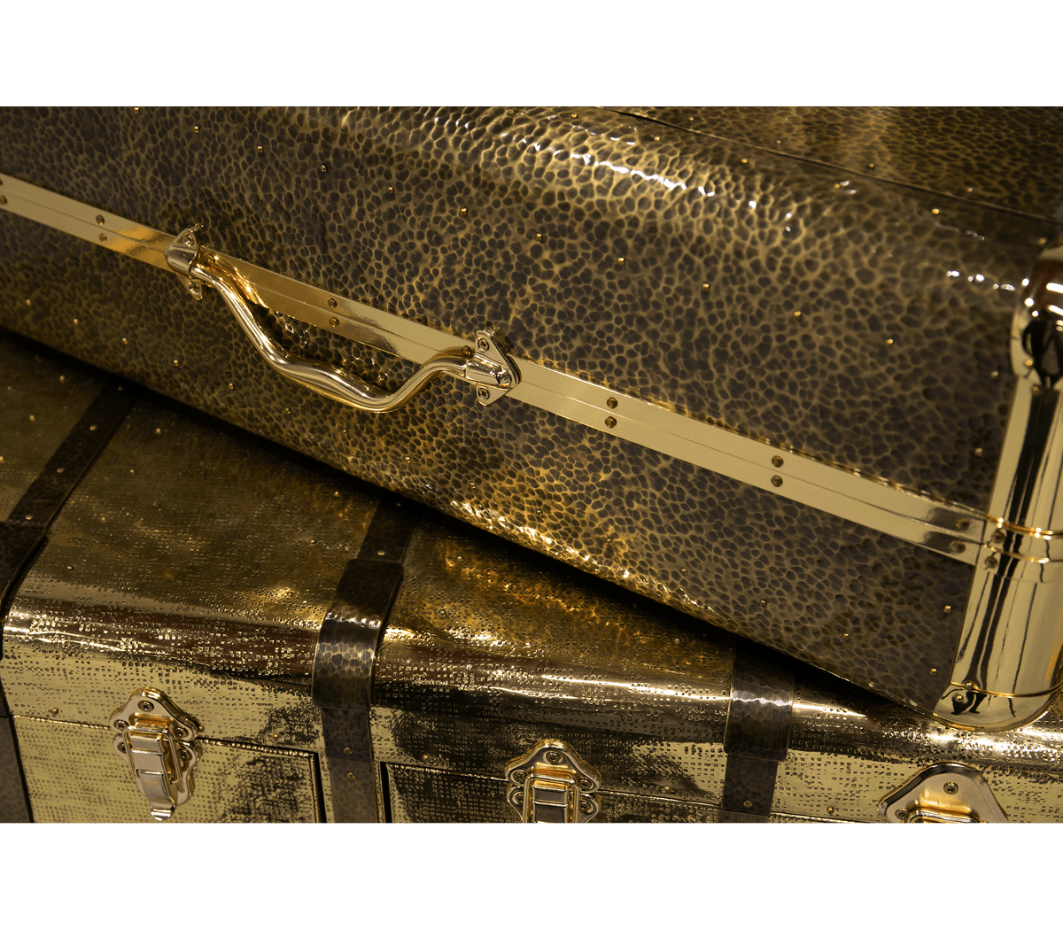 Luxury Champagne Gold Vault Safe with High-Security Storage & Elegant Designer Finish
