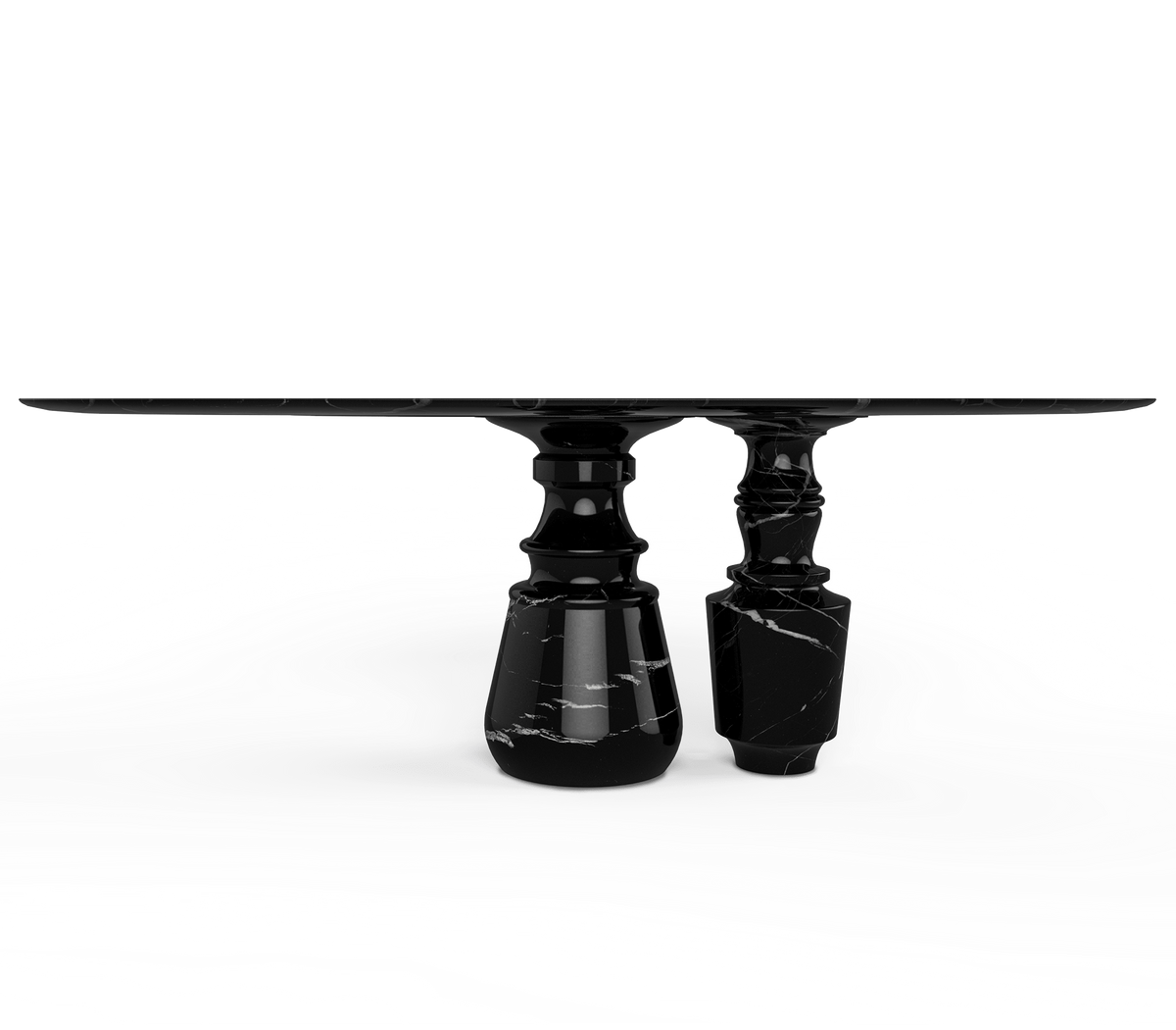 Pietra Oval Classic Estremoz Marble Dining Table