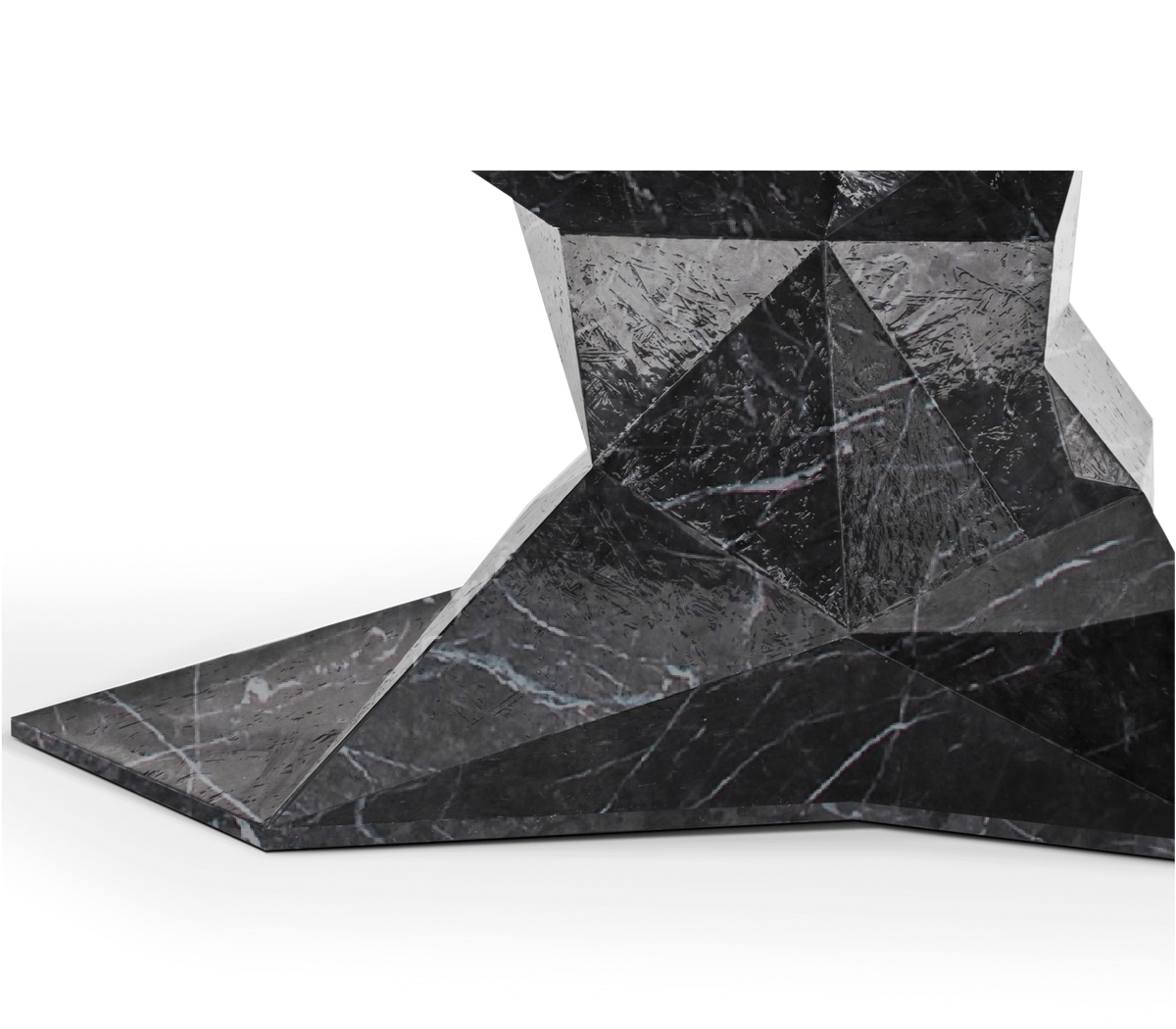 Bonsai Dining Table with Minimalism & Personalized Faceted Dining Table