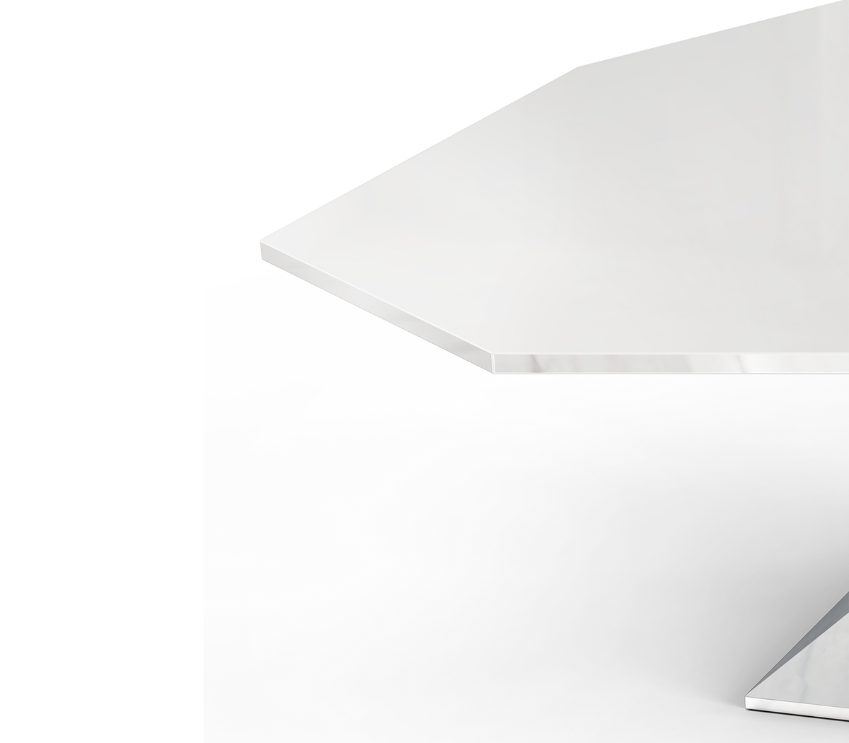 Bonsai Dining Table with Minimalism & Personalized Faceted Dining Table