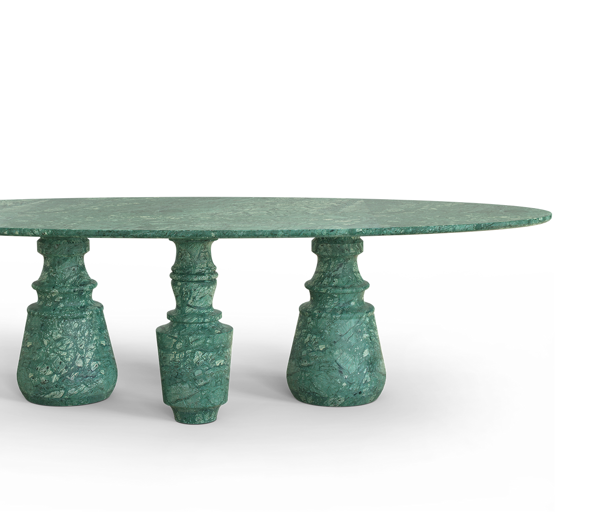 Pietra Oval XL Marble Dining Table