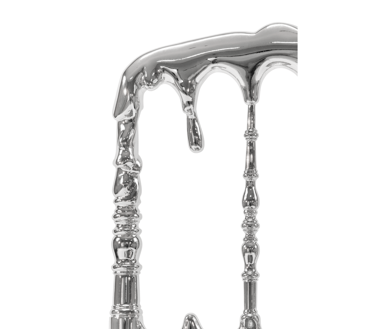 Emporium Silver Surrealist Cast Aluminium Luxury Chair