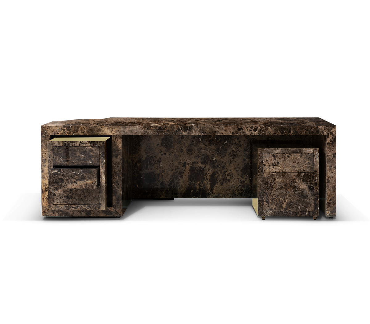 Lapiaz Karst Stone Marble Luxury Executive Desk