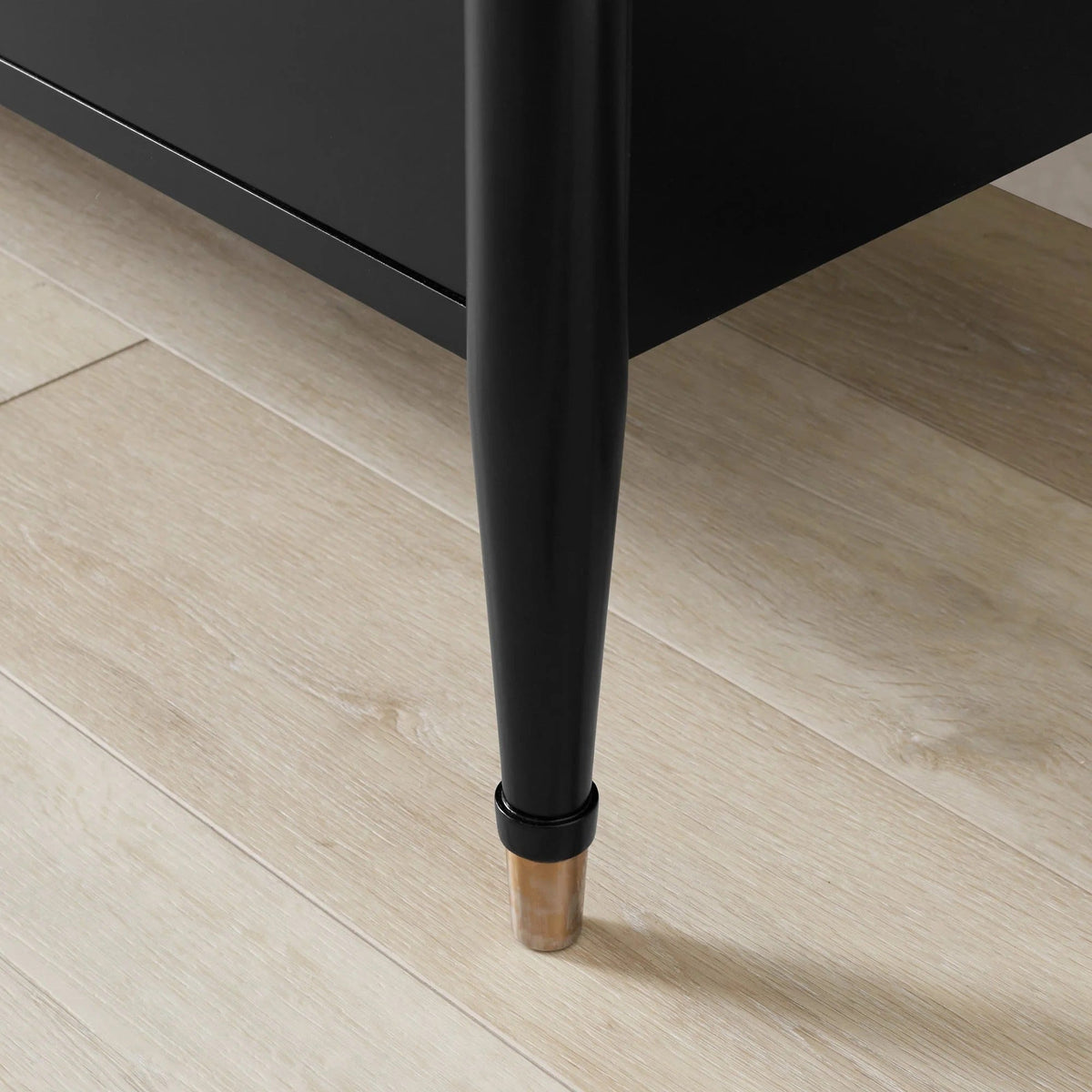 Lavenir Wood Französische Kommode mit sechs Schubladen, modernes, minimalistisches Eingangs-Sideboard