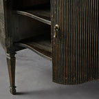 Conrad Birch Wood Hall Chest Sideboard Antique Entryway Buffet Cabinet Vintage Entrance Cabinet