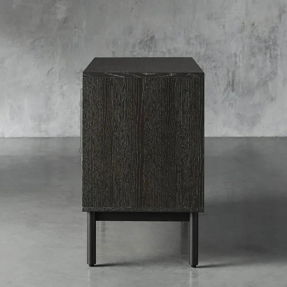 Sullivan Modern Wood Sideboards Buffet Cabinet Two-Door Entrance Cabinet
