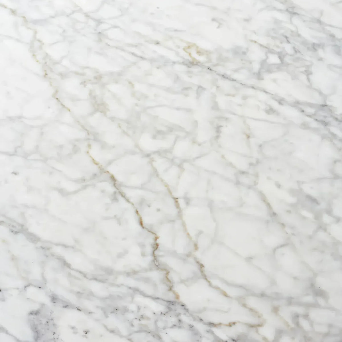 Elliot Carrara Marble Top Dining Table Rectangular White Stone Dining Table with Solid Oak Base