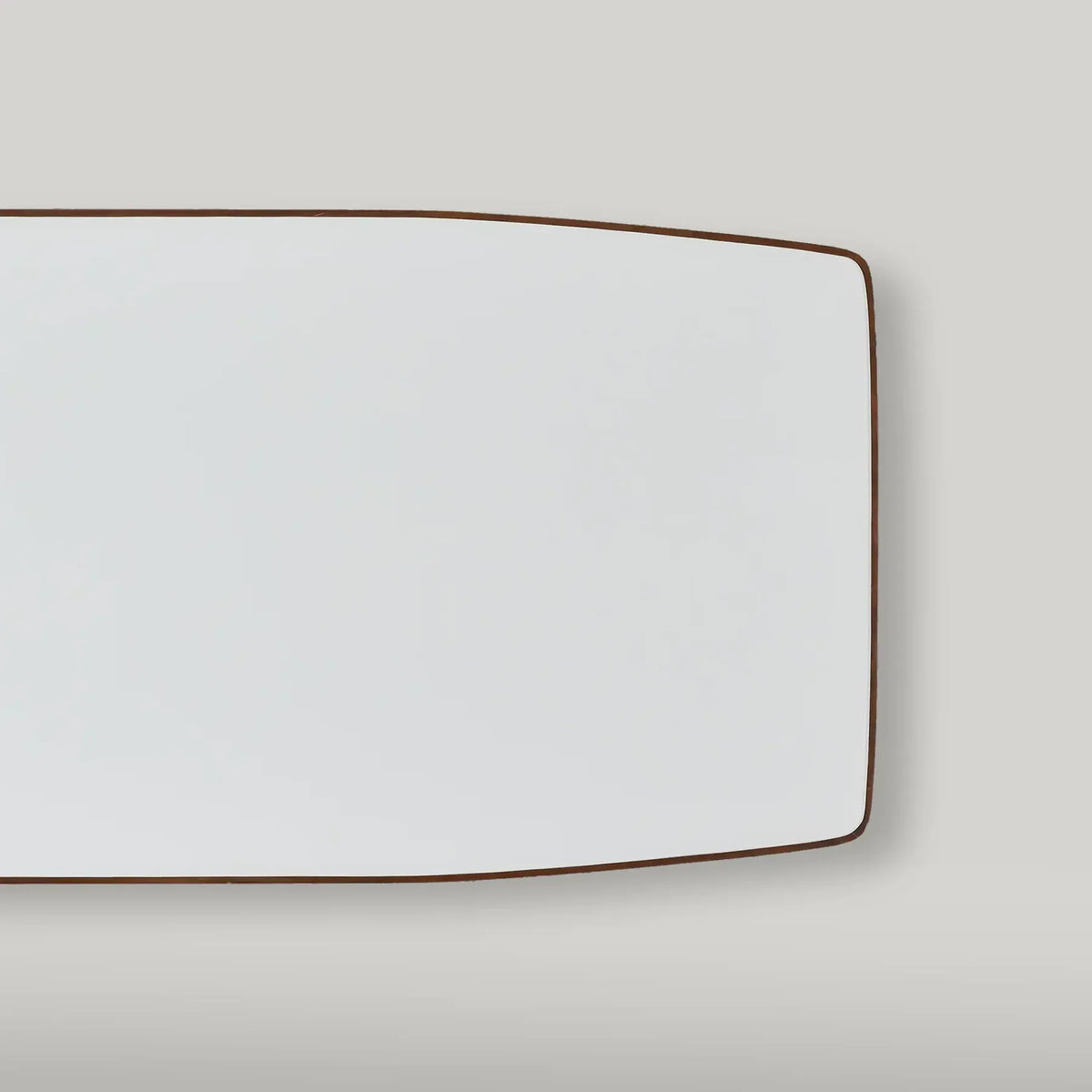 Ambra Esstisch mit rechteckiger Glasplatte, modernes Holzdesign im italienischen Stil
