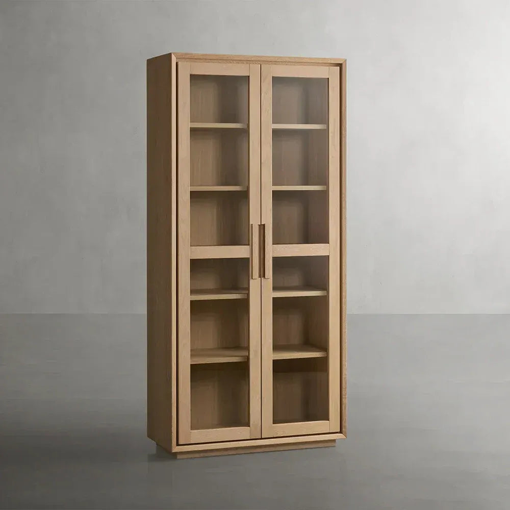 Willow Living Grandes vitrines en bois, bibliothèques de bureau, classeurs