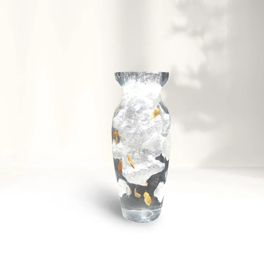Série Éternelle - Vases décoratifs artistiques en acrylique