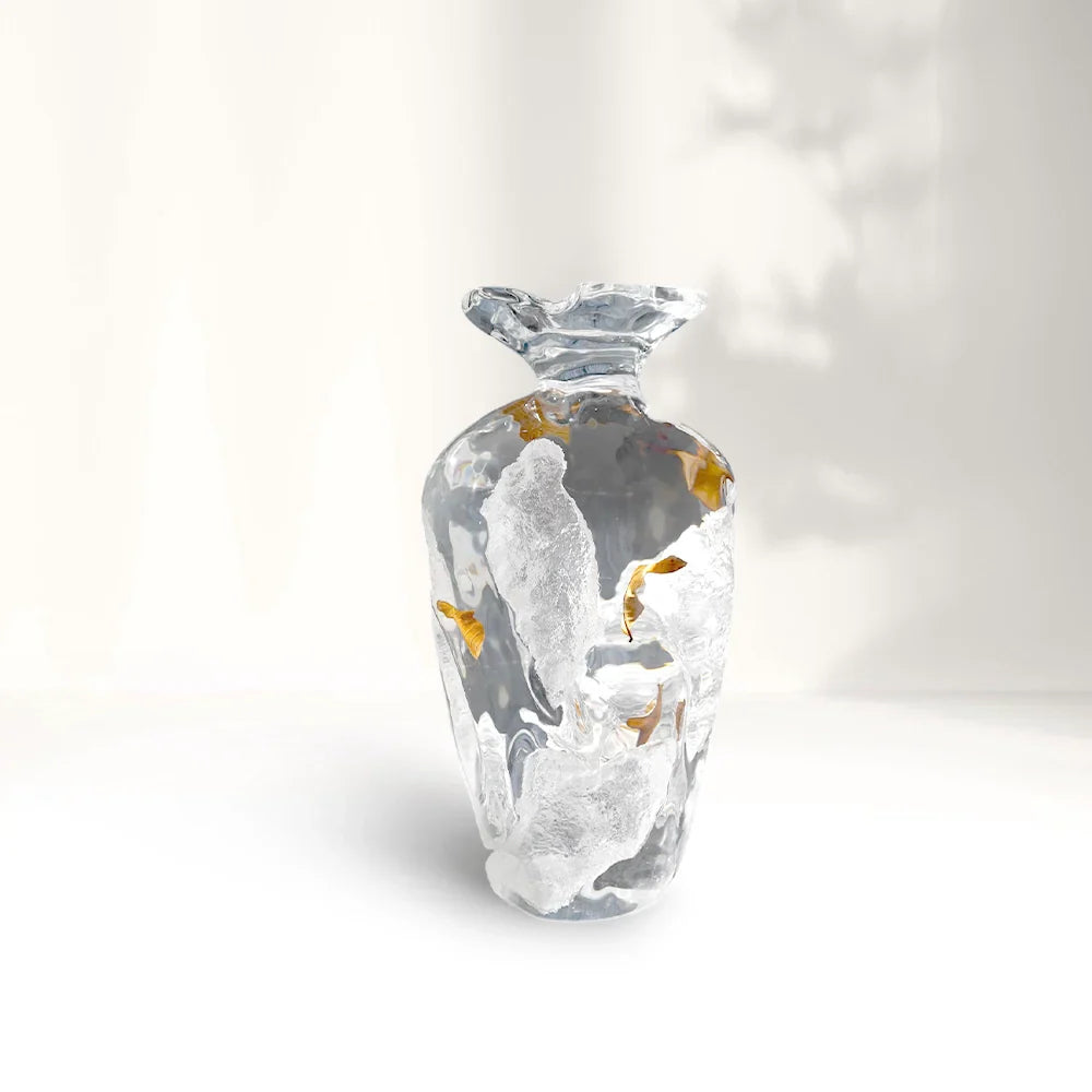 Série Éternelle - Vases décoratifs artistiques en acrylique