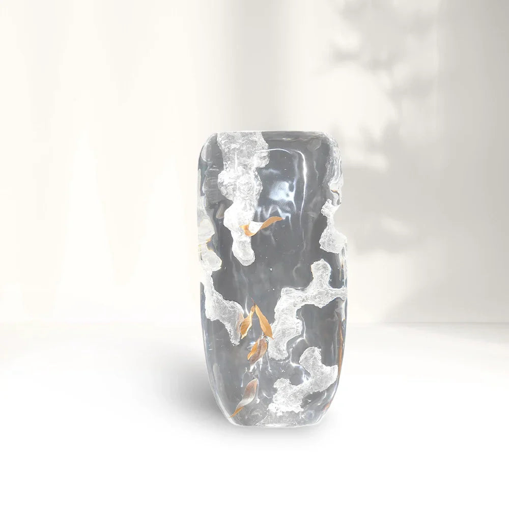 Série Éternelle - Vases décoratifs artistiques en acrylique