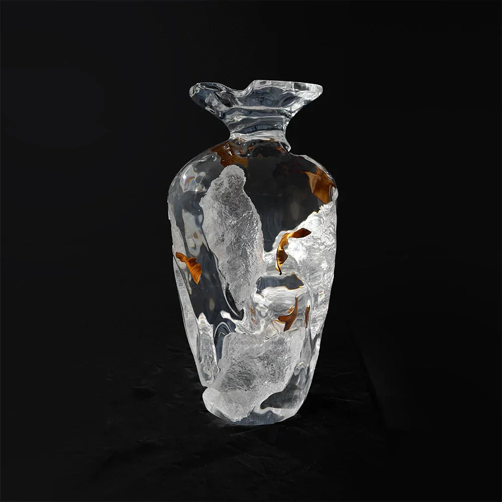 Série Éternelle - Vases décoratifs artistiques en acrylique