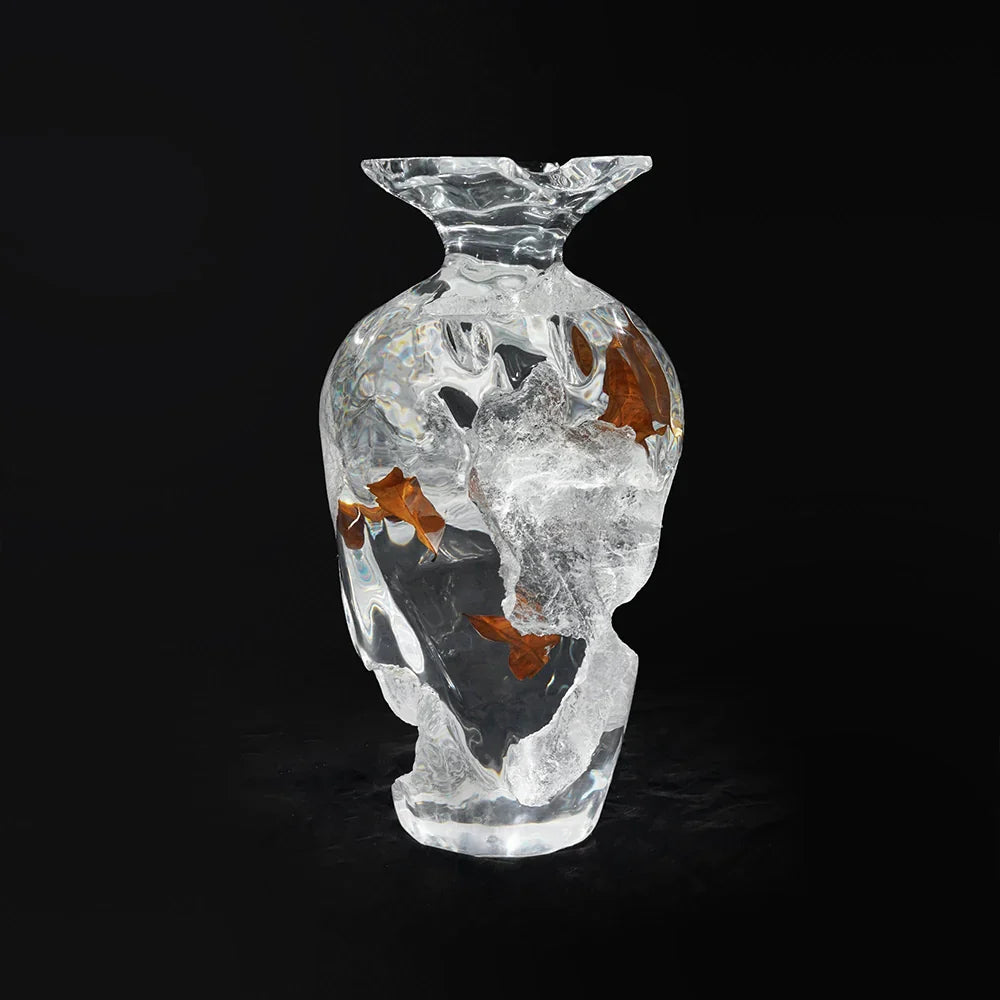 Série Éternelle - Vases décoratifs artistiques en acrylique