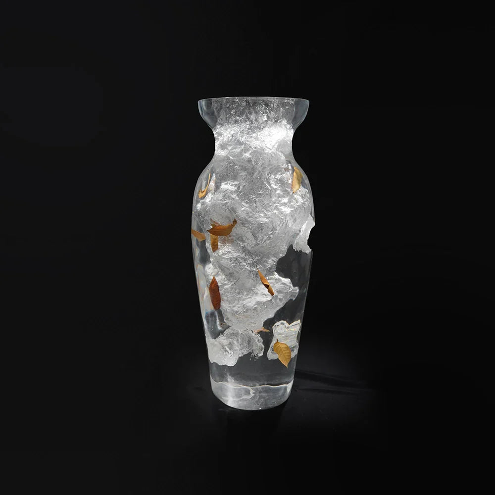 Série Éternelle - Vases décoratifs artistiques en acrylique