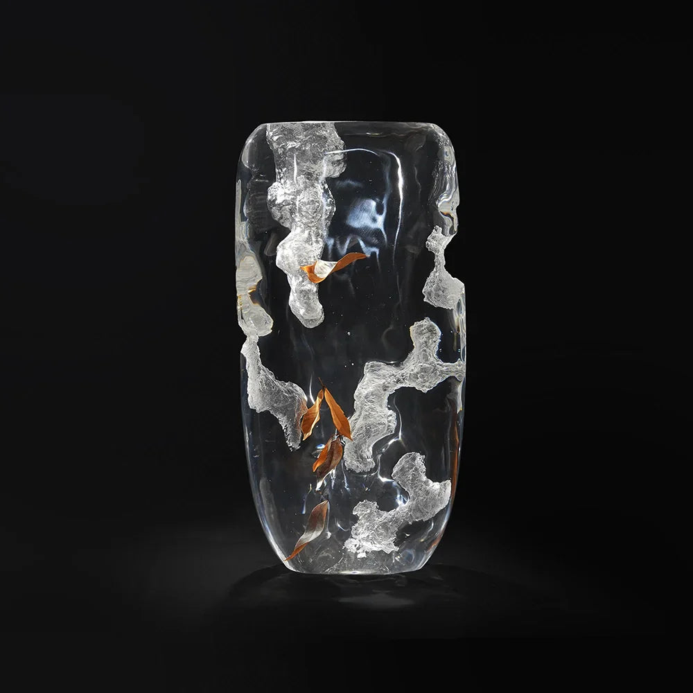 Série Éternelle - Vases décoratifs artistiques en acrylique