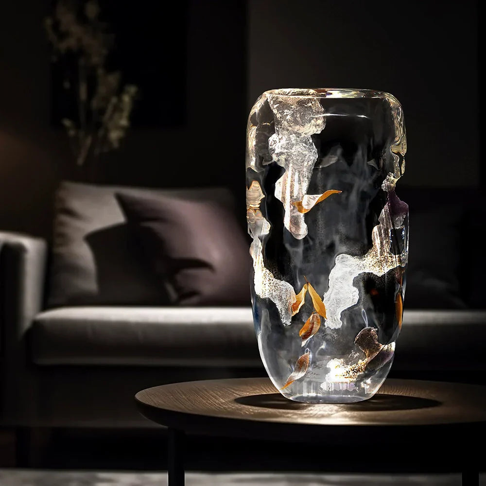 Série Éternelle - Vases décoratifs artistiques en acrylique