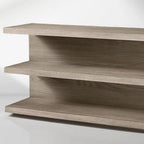 Eliza Mood Modularer breiter Konsolentisch aus Holz 