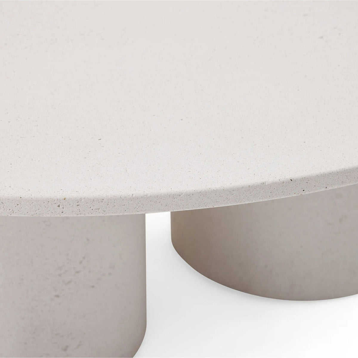 Cascade Coffee Table Durable Sofa Center Tea Table Outdoor Concrete Center Tea Table