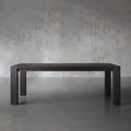 Parsons Rectangle Dining Table with Solid Romanian Oak