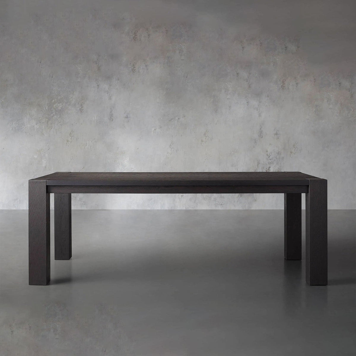 Parsons Rectangle Dining Table with Solid Romanian Oak